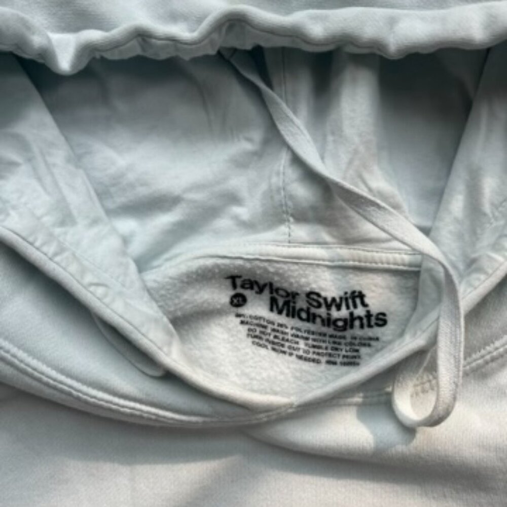 Taylor Swift Midnights Hoodie XL | Official Taylor Swift Merch | Pre-Owned Excel - Picture 4 of 7